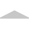Ekena Millwork Peaked Cap Smooth Architectural Grade PVC Pediment, 28"W x 8"H x 2"P (Pitch 6/12) PEDPS028X080PKC00 - alternate 3